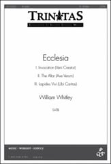 Ecclesia SATB choral sheet music cover